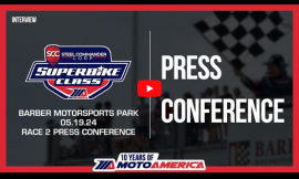 Video: Steel Commander Superbike Race Two Press Conference From Barber Motorsports Park